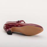 Millie 1920s Mary Jane Shoes - Oxblood