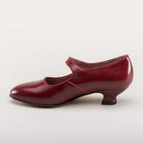Millie 1920s Mary Jane Shoes - Oxblood