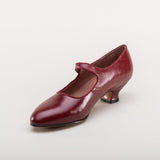 Millie 1920s Mary Jane Shoes - Oxblood