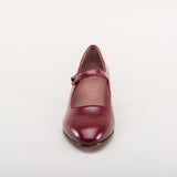 Millie 1920s Mary Jane Shoes - Oxblood