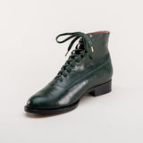 Noble Men's Vintage Lace-Up Boots (Green)