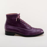 Noble Men's Vintage Lace-Up Boots (Purple)