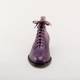 Noble Men's Vintage Lace-Up Boots (Purple)