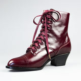Paris Boots (Burgundy)