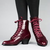 Paris Boots (Burgundy)