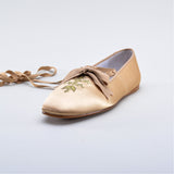 Penelope Regency Slippers - Gold