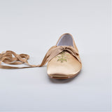 Penelope Regency Slippers - Gold