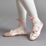 Penelope Regency Slippers - Ballet Pink