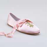 Penelope Regency Slippers - Ballet Pink