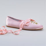 Penelope Regency Slippers - Ballet Pink