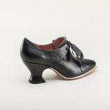 Pompadour 18th Century Leather Shoes (Black)