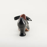 Pompadour 18th Century Leather Shoes (Black)