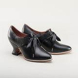 Pompadour 18th Century Leather Shoes (Black)