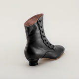 Renoir Victorian Button Boots (Black)