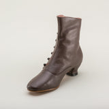 Renoir Victorian Button Boots (Brown)