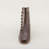 Renoir Victorian Button Boots (Brown)