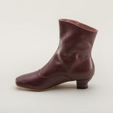 Renoir Victorian Button Boots (Merlot)