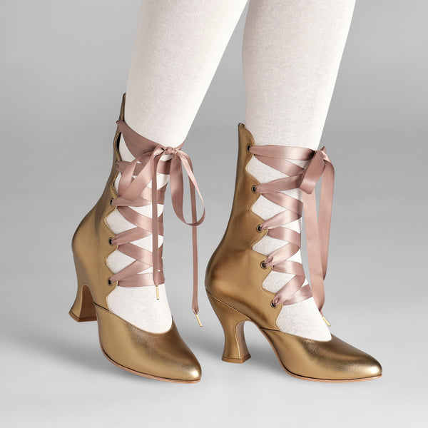 Tango Edwardian Boot (Antique Gold)