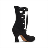 Tango Edwardian Boots - Black Suede