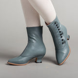 Tavistock Victorian Button Boots (French Blue)