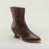 Tavistock Victorian Button Boots (Brown)