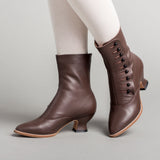 Tavistock Victorian Button Boots (Brown)