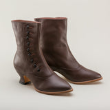Tavistock Victorian Button Boots (Brown)