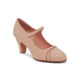 Vera 1920s Bar Shoes - Almond