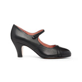 Vera 1920s Bar Shoes - Black